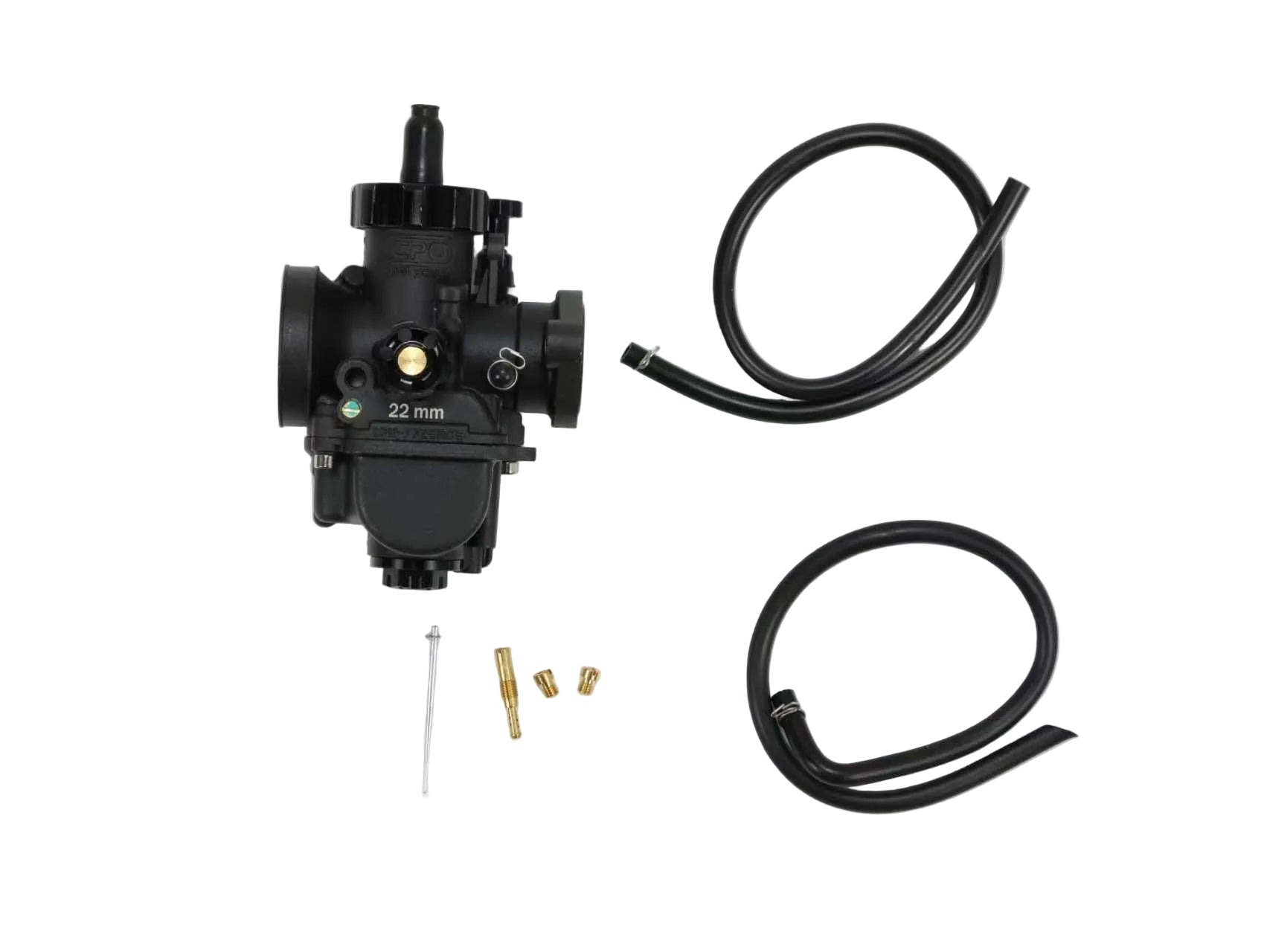 BS2567 - CPO Black Carb PE22 Flange Racing Version PE22FL-YJ