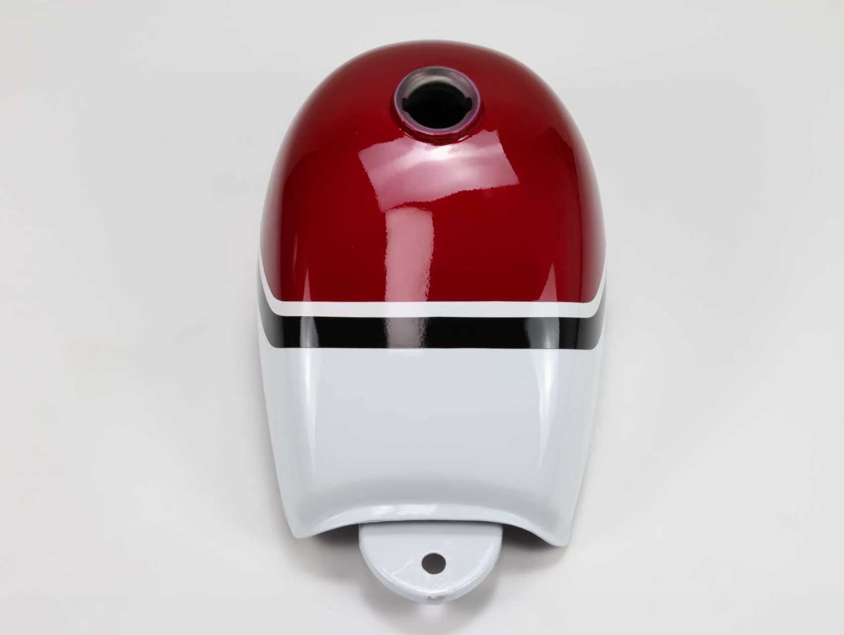 BS0294 - Munk Tank 2 Colours Red & White