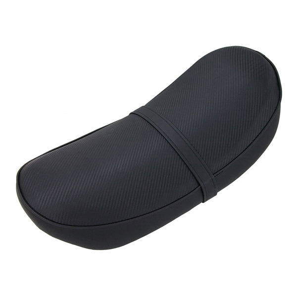 BS0035 - DAX Low Seat In Black Carbon Look - Will Fit 12V & 6V frame
