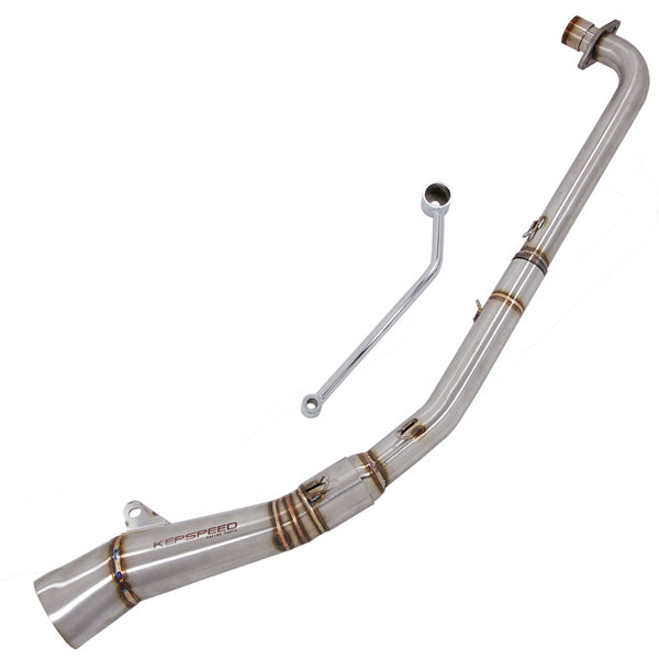 BS0039 - Kepspeed Down Stainless Steel Exhaust For Cub