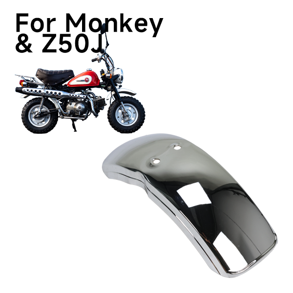 BS0057 - Front Monkey Metal Mud Guard In Chrome