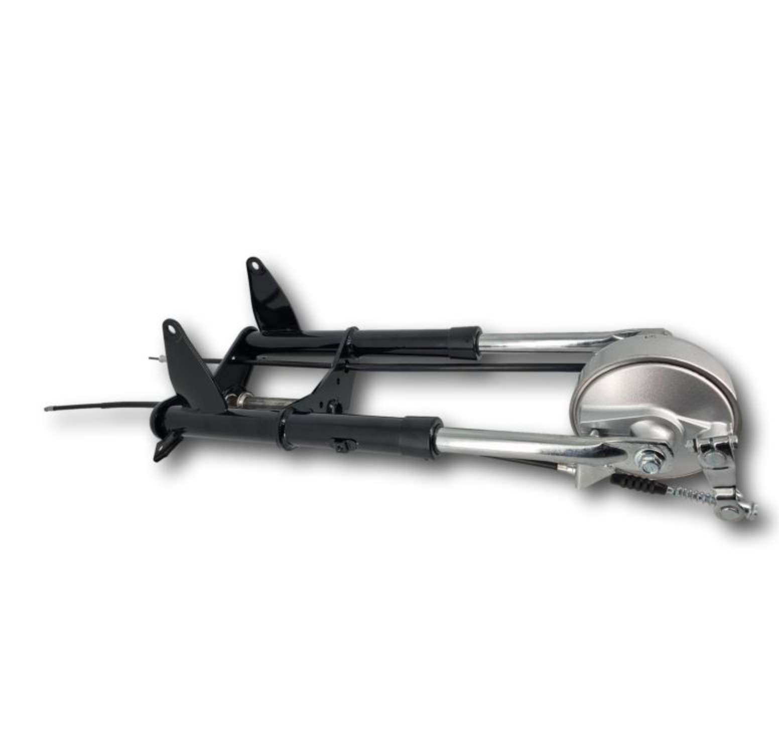 BS0075 - Munk Old Time Drum Front Forks in Black