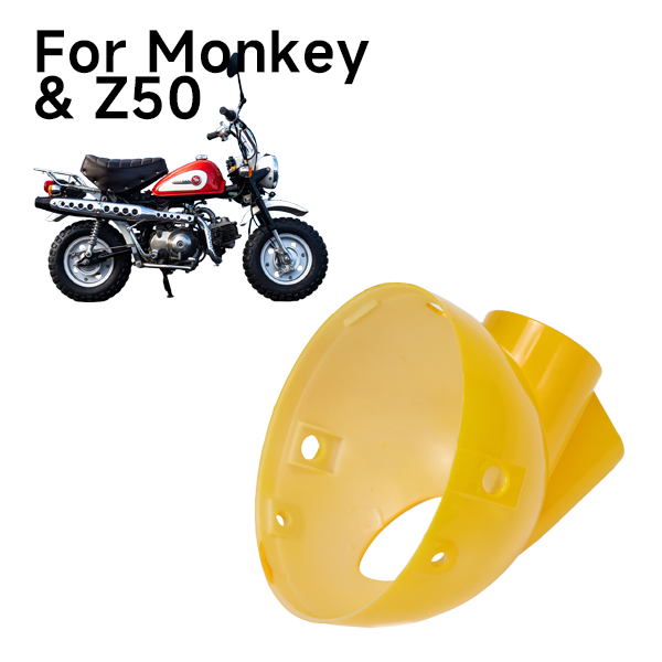 BS0119 - Munk Yellow Head Light Shell One Hole