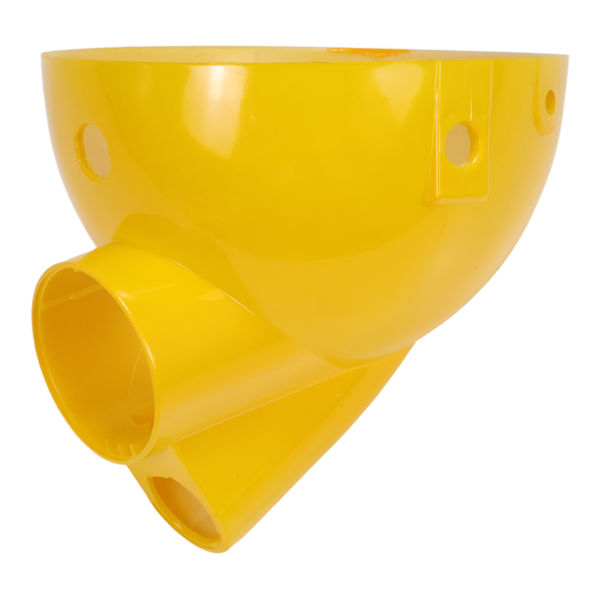 BS0119 - Munk Yellow Head Light Shell One Hole