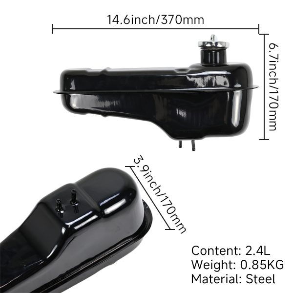 BS0142 - MAD MUNK Fuel Tank For DX 2.5Litre