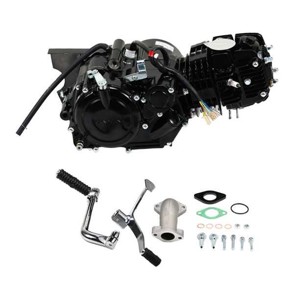 BS0186 Zongshen 125cc Kick Start Engine In Black