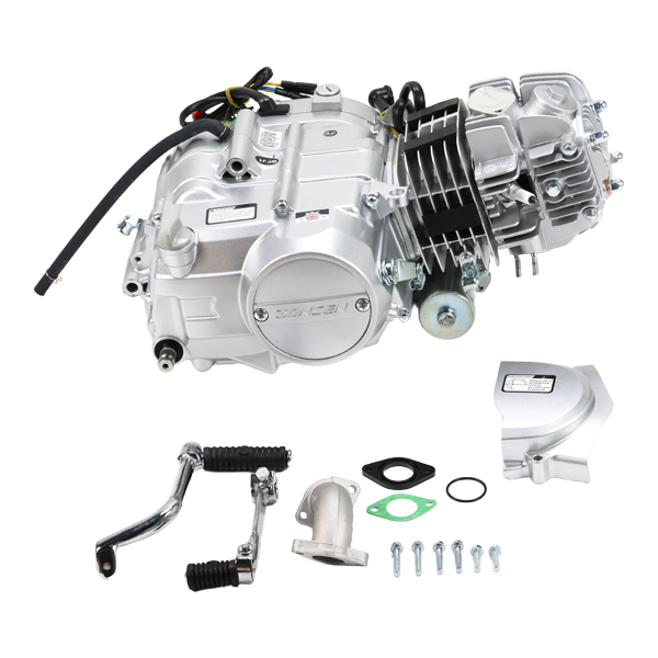 BS0268 - Zongshen 125CC Electric Kick Start Engine In Silver