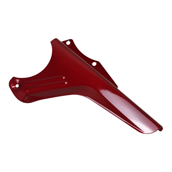 BS0327 - CT70 RED METAL CHAIN GUARD