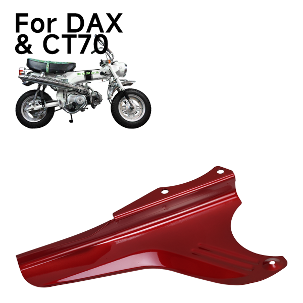 BS0327 - CT70 RED METAL CHAIN GUARD
