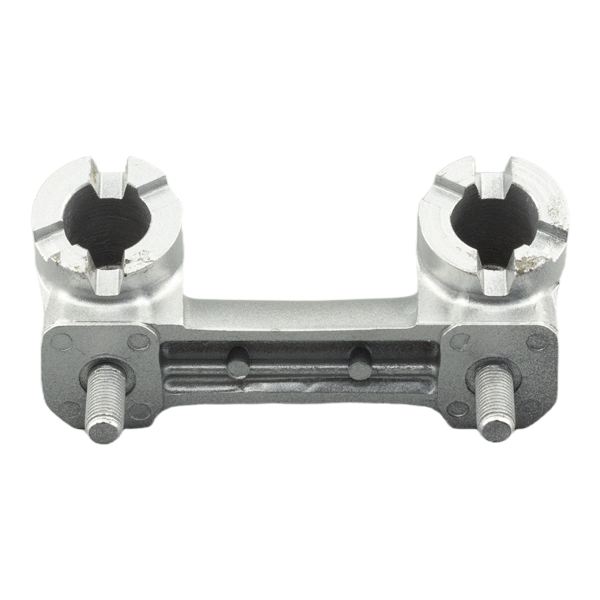BS0371 - Original Type Aluminium Handlebar Holder for DX/MUNK In Silver