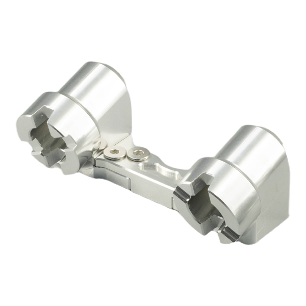 BS0371 - Original Type Aluminium Handlebar Holder for DX/MUNK In Silver