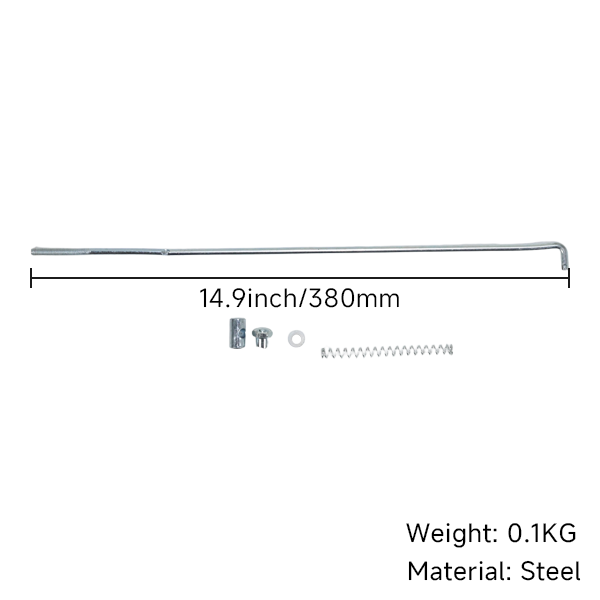 BS0545 - Rear Brake Rod 380mm In Length