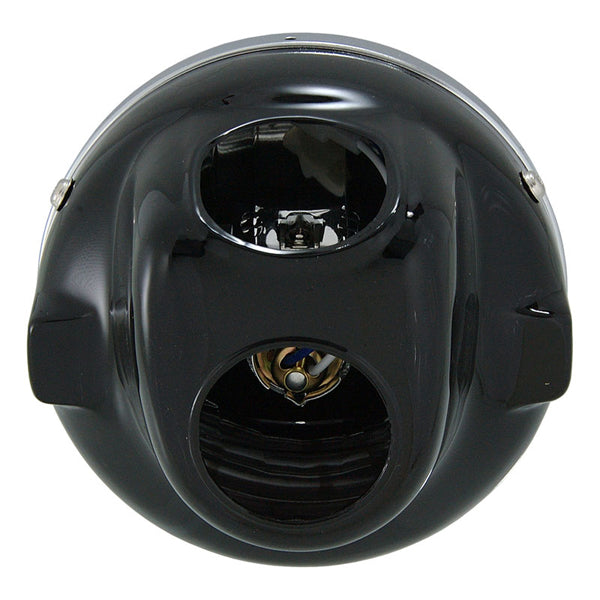 BS0548 - Head Light With Black Case For Monkey Bike XAN184BLK