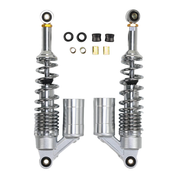 BS0656 Gas shock absorbers 330mm Chrome for Honda Dax Monkey & Skyteam