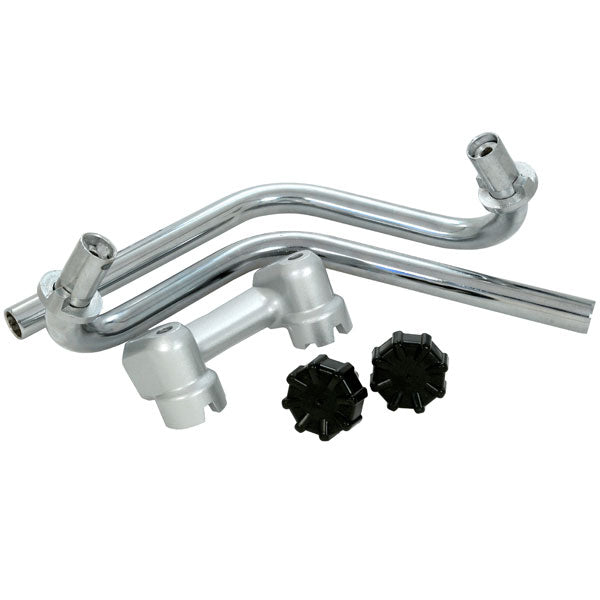 BS0730 - DX/MUNK Original Type Handlebar Set In Silver