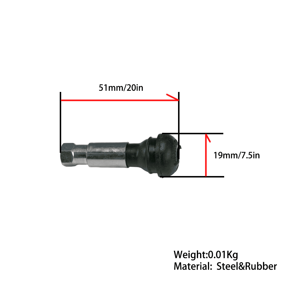 BS0764 - Chrome Tubeless Valve