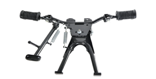 BS0876-MUNK COMPLETE CENTRE STAND AND FOOT PEGS