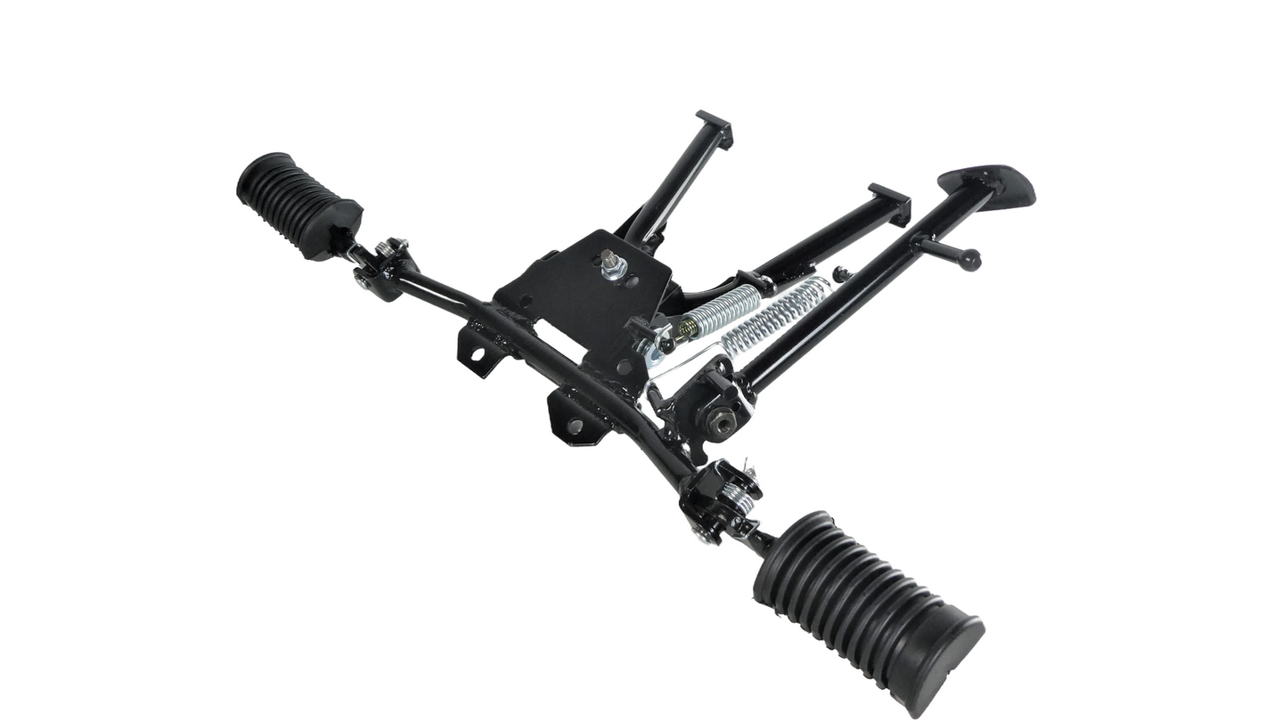 BS0876-MUNK COMPLETE CENTRE STAND AND FOOT PEGS