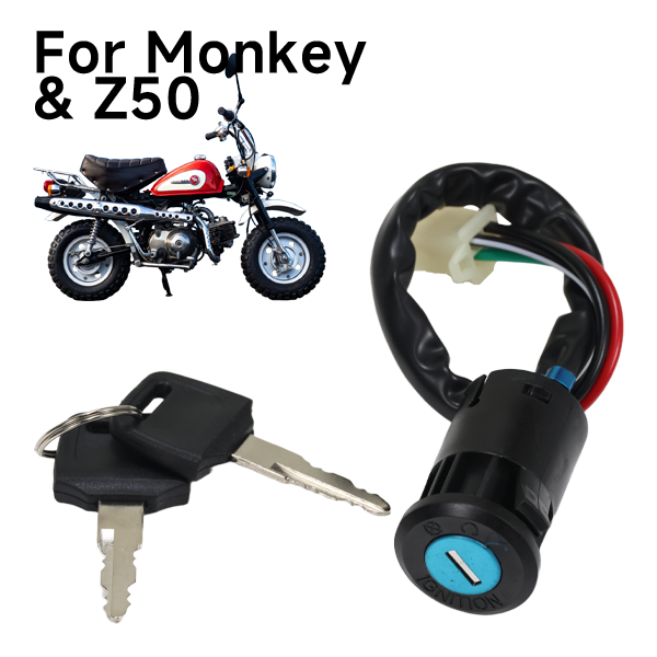 BS0919 - Ignition Switch - Lock Honda Monkey Z50 Gorilla and Singa Chimp Skymini Skybongo