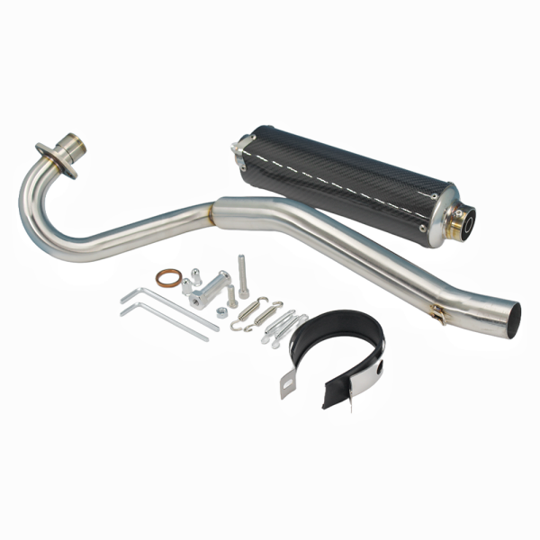 BS0950 - DAX Upswept Carbon & Stainless Steel Exhaust