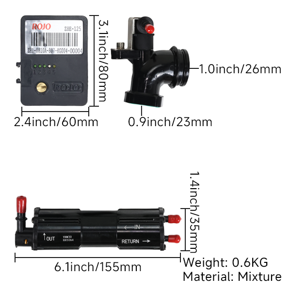 BS0963 - Fuel Injection - Fi System Euro4 for Dax City - Skymax - Zenhua - Skyteam 125cc