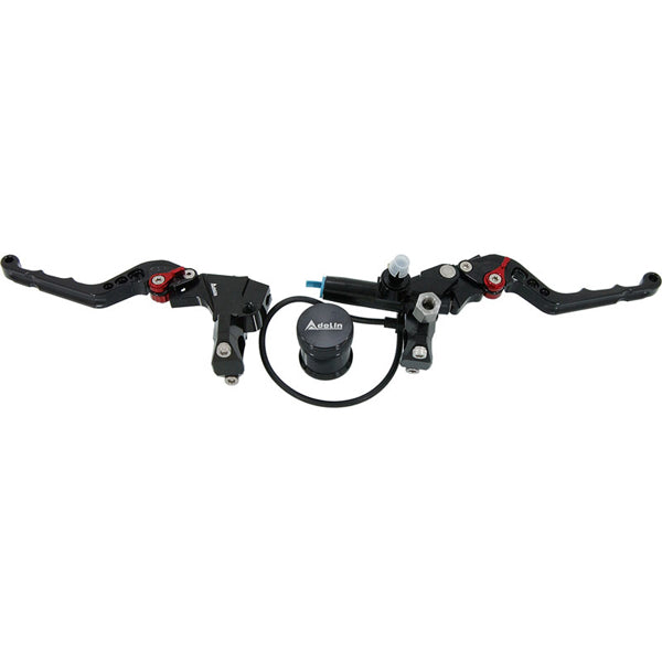 BS0984 - MUNK Brake Master Cylinder With Clutch Lever CNC In Black