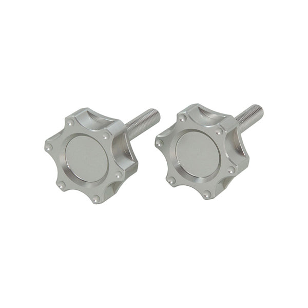 BS1066 Alloy Handlebar Star Style Knobs