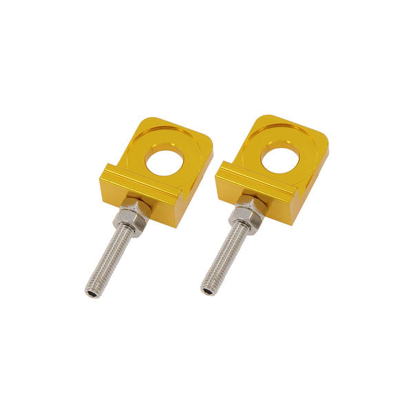 BS3431 - Munk Alloy Swing Arm Chain Adjusters In Gold