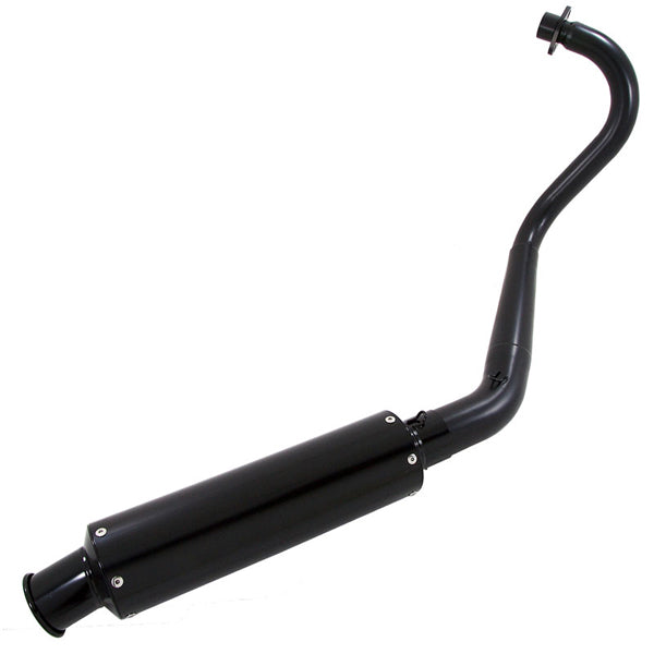 BS1267 - Black Stainless Steel Down Swept Exhaust