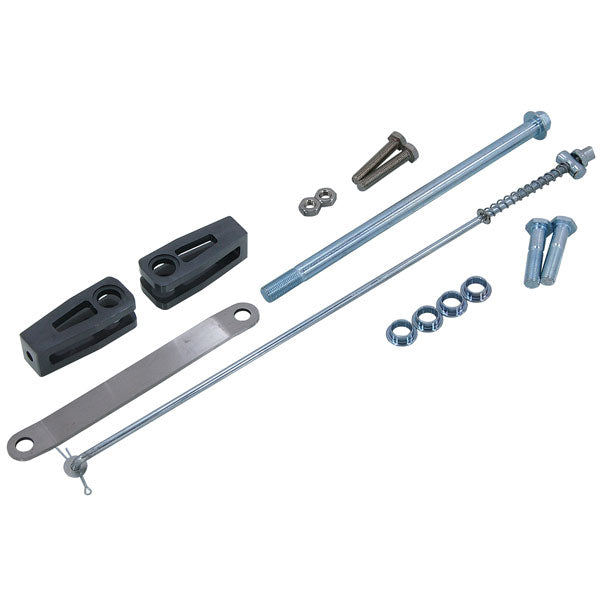 BS3495 - DAX Black Alloy Swingarm +12cm - 410mm Length