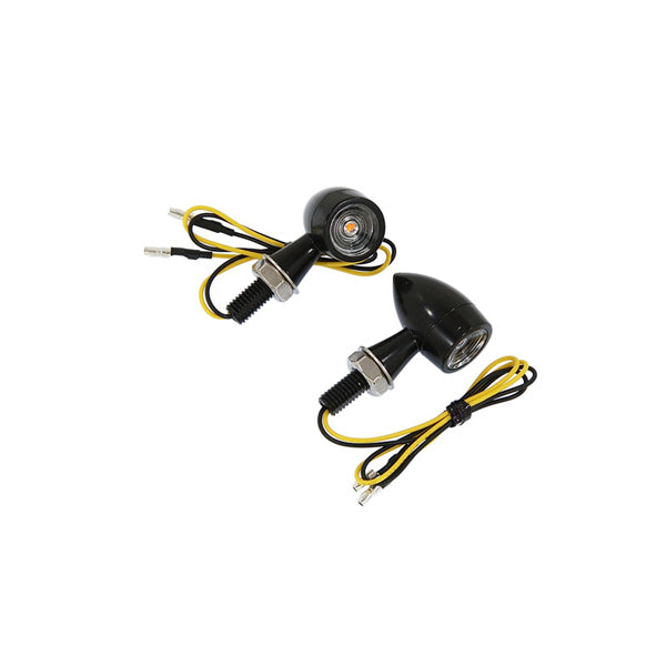 BS1444 - E Marked LED Black Cover Indicators - Pair