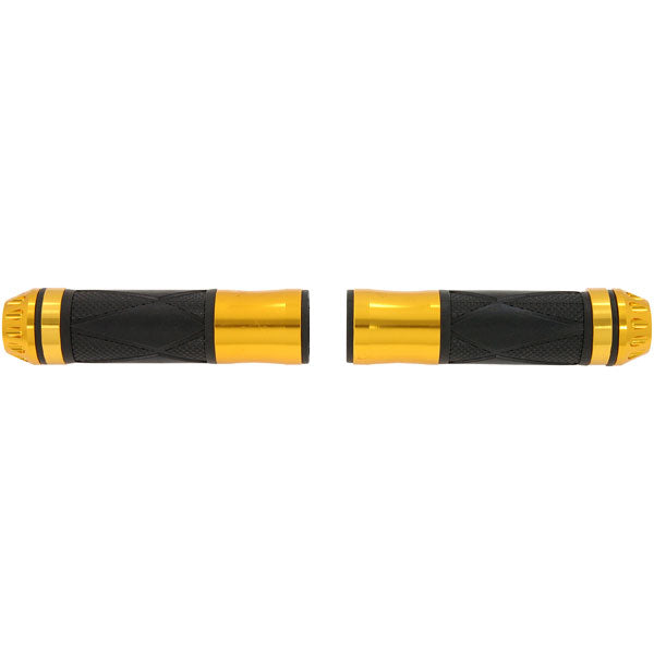 BS3565 - Handle Bar Grips with Gold Ends