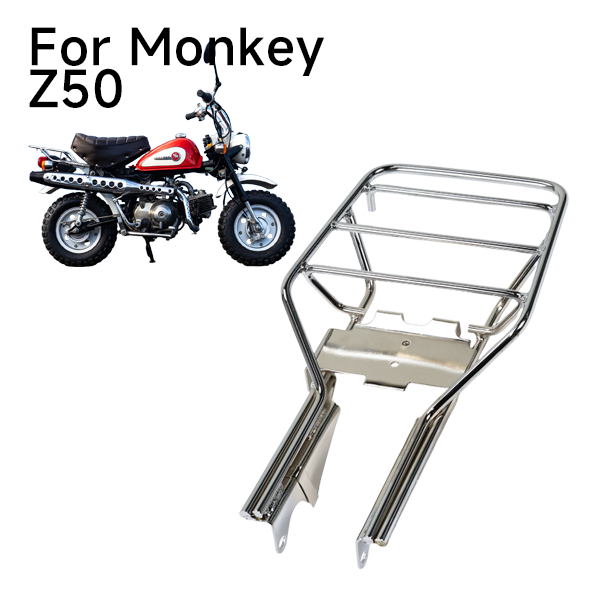 BS1501 - Chrome Rear Rack for Honda Gorilla and Skyteam Bongo