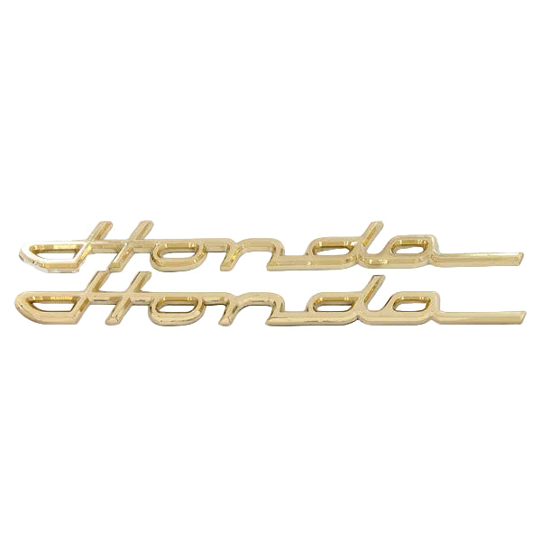 BS1727 - DX 21cm Badges Sticker Sold In Pairs Gold