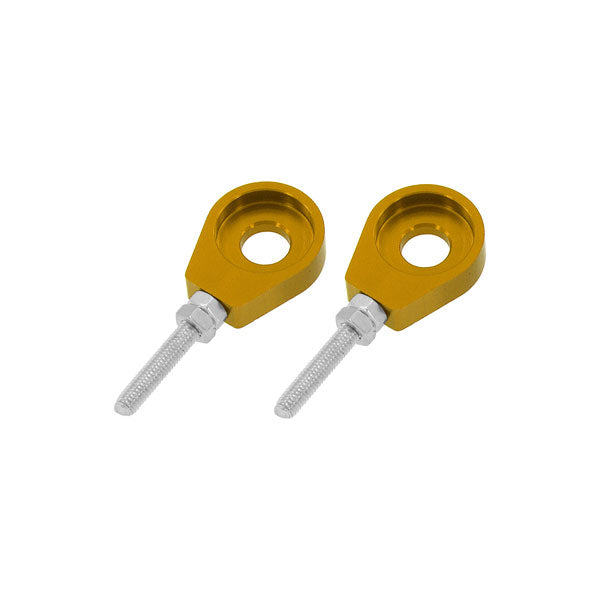 BS1993 - Pit Bike Chain Adjusters 12mm Gold