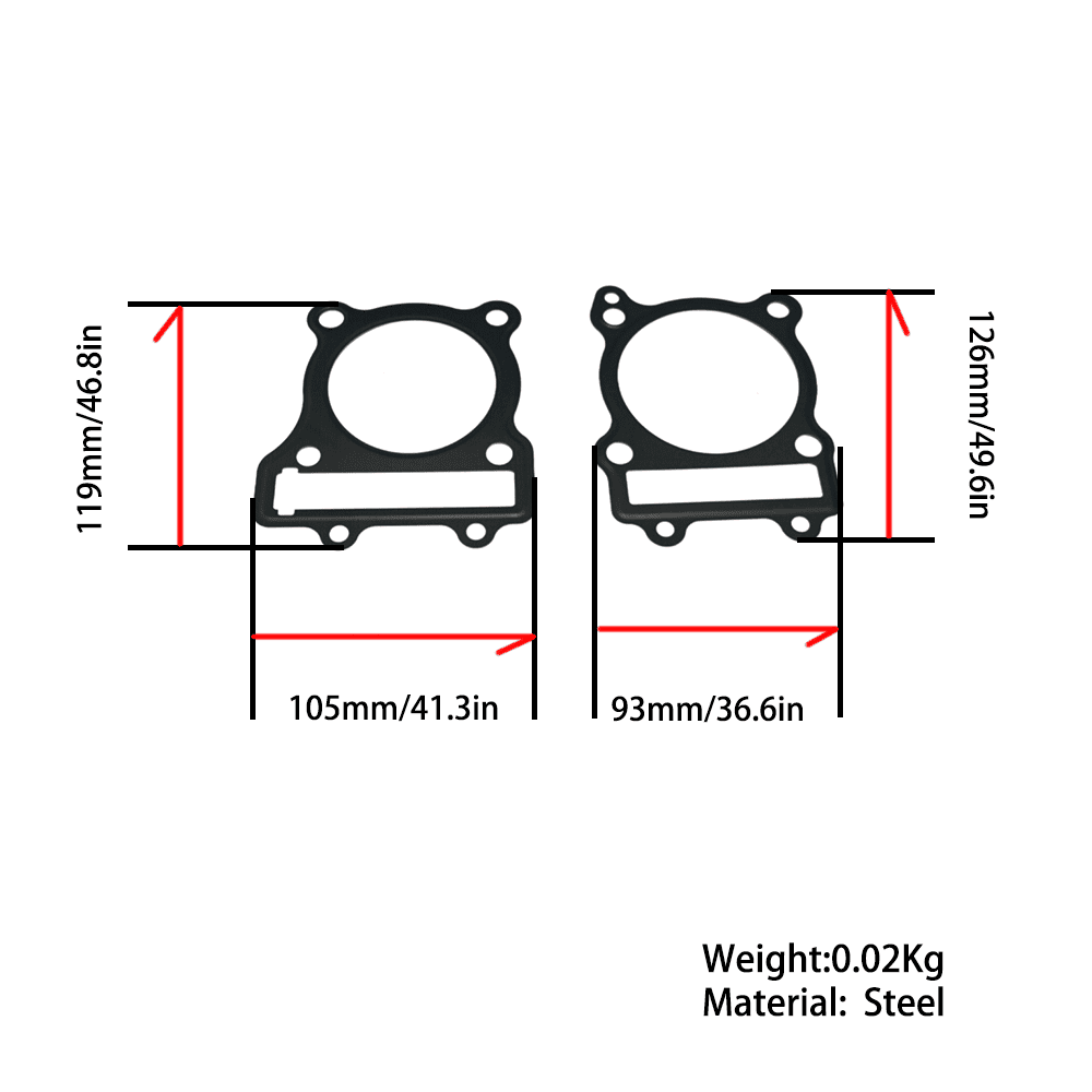 BS2170 - Zongshen 212cc Head Gasket