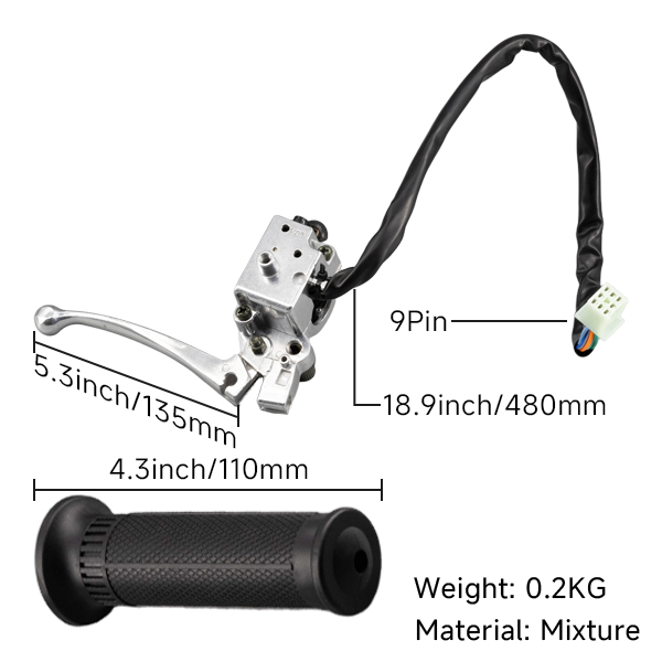 BS2240 - ct70 Dx Left Switch for Clutch or Brake