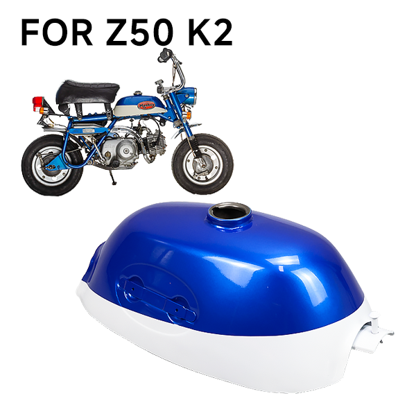 BS2318 - Z50a Oval Badge Tank in Silver and Blue