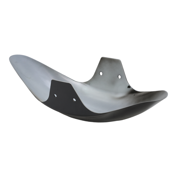 BS2324 - BLACK FRONT FENDER WITH FORK BRACKETS
