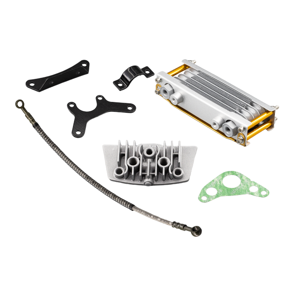 BS2340- 3 LAYER OIL COOLER IN GOLD