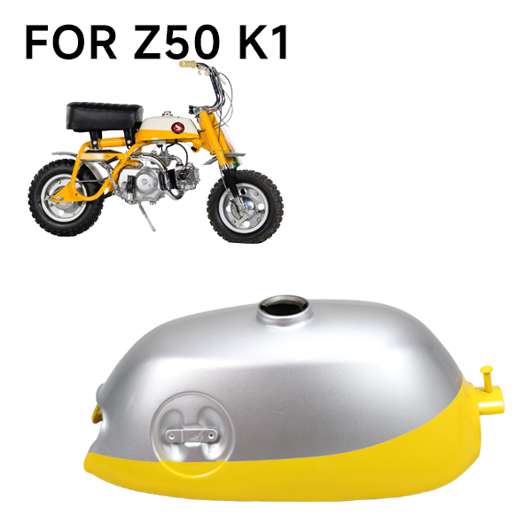 BS2469 - Silver And Yellow Z50 Tank Round Badge Model