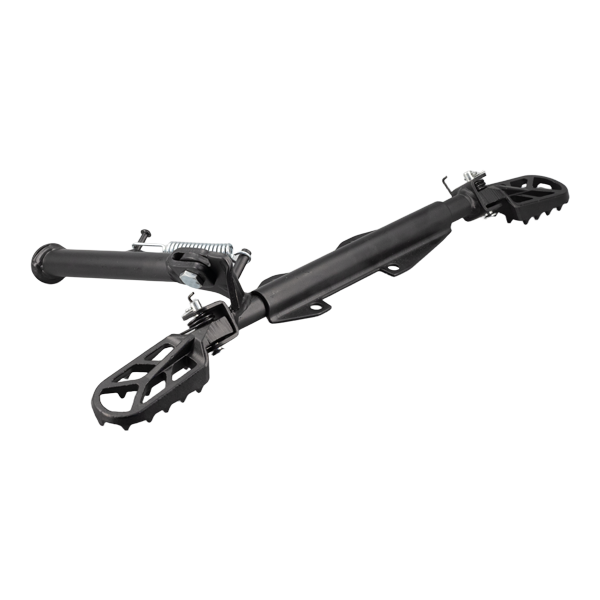 BS2482 - ENGINE-MOUNTED STUDDED FOOTPEGS AND SIDE STAND IN BLACK