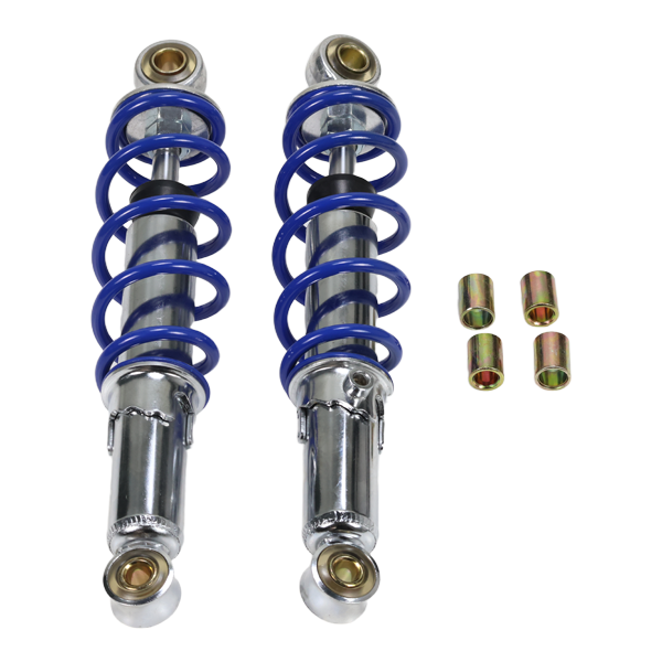 BS2510 - REAR BLUE AND CHROME REAR SHOCKS 280MM