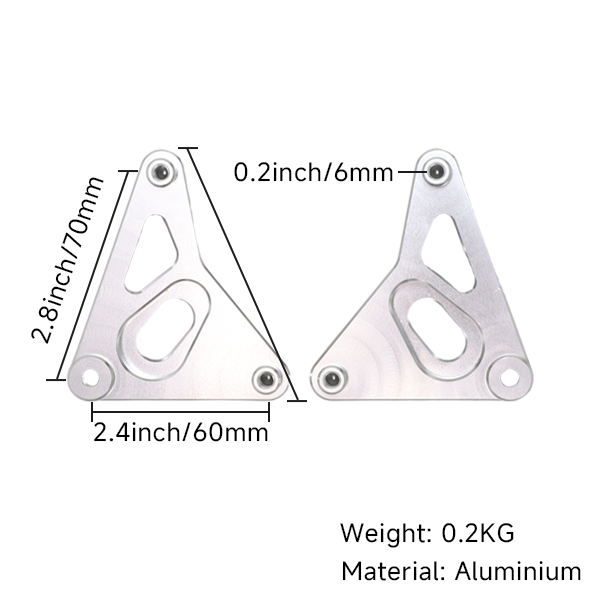 BS2511-aluminium light holder For dax st125 ALLOY