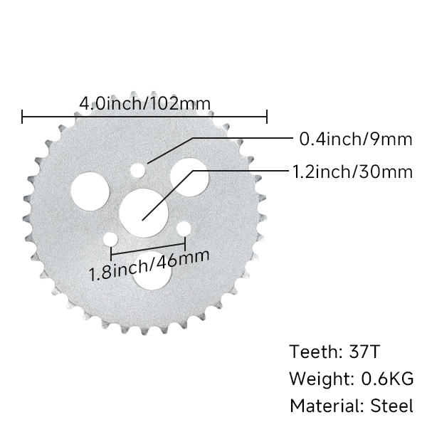 BS3024 - 37TH Sprocket 3 Holes