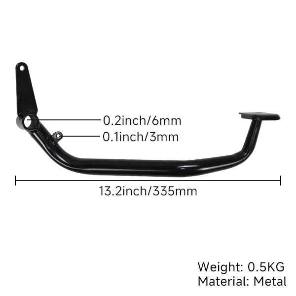 BS3051 - DX Black Brake Pedal
