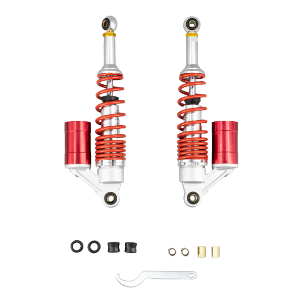BS3209 - Gas shock absorbers 330mm Red for Honda Dax Monkey & Skyteam