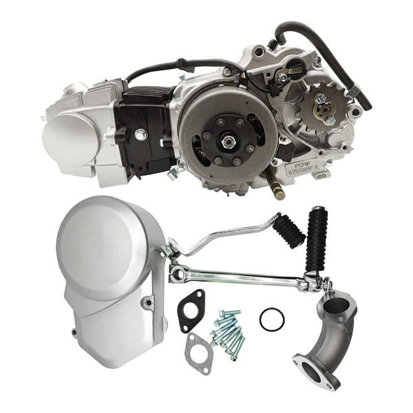 BS3243 - 107CC Silver 4 Speed Manual Kick Only