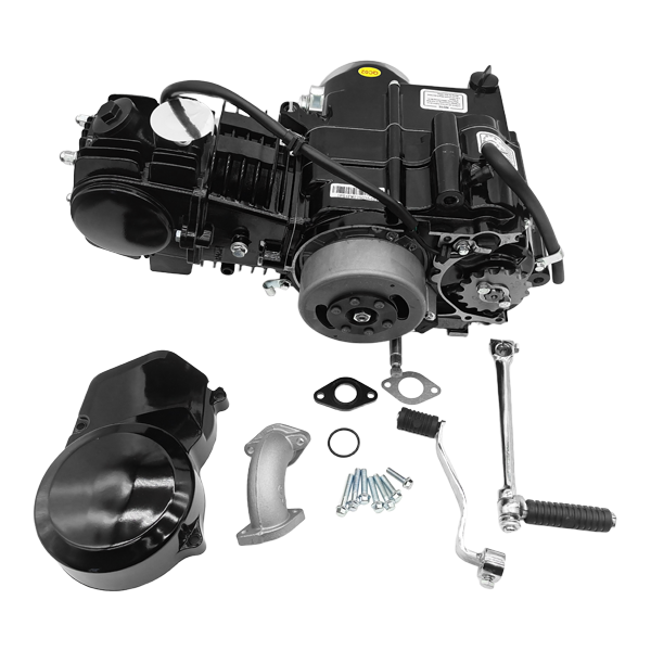 BS3331 - 125cc 4 Speed Clutch Engine in Black