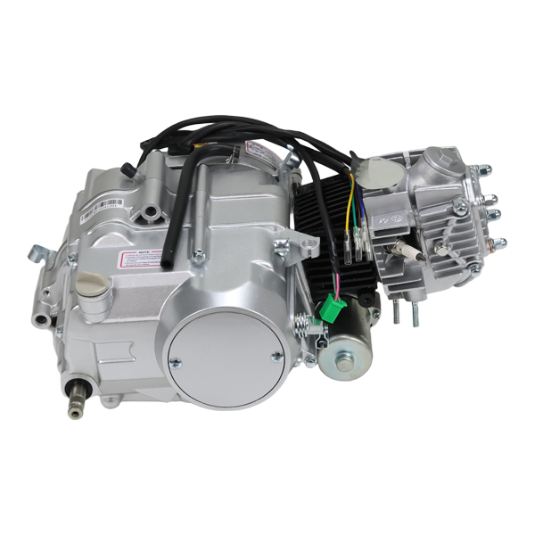 BS3353 - HD Engine 50cc 4 Speed Manual Elec/Kick Silver